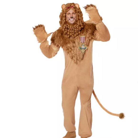 Spirit Halloween Adult Lion Costume - The Wizard of Oz size XL - Picture 1 of 7
